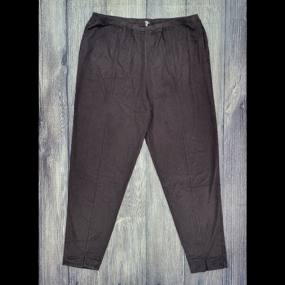 Hello Nite NWT Casual Pull On Soft Lounge Pant in Chestnut Brown